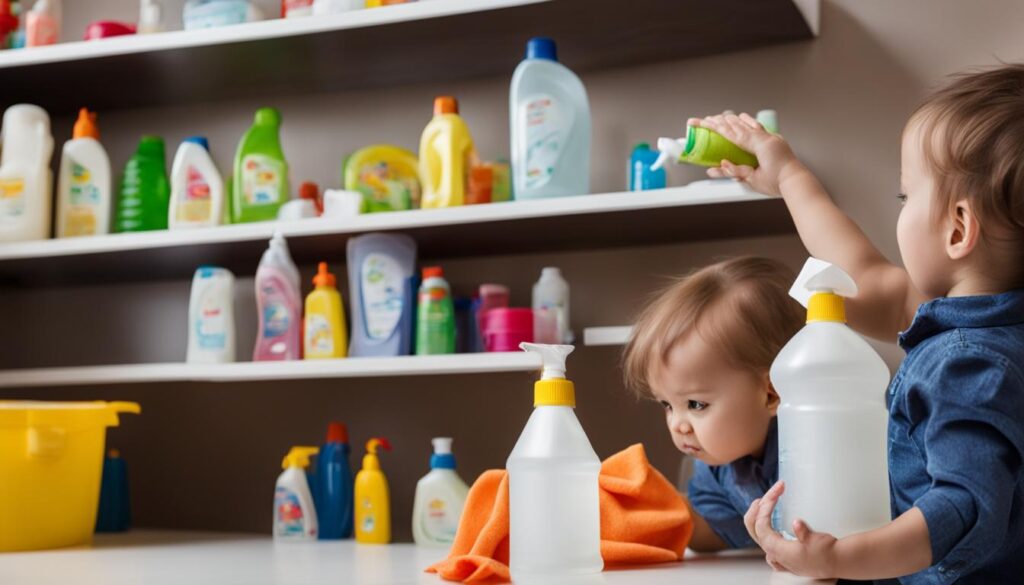 Vergiftungsgefahr bei Kleinkindern