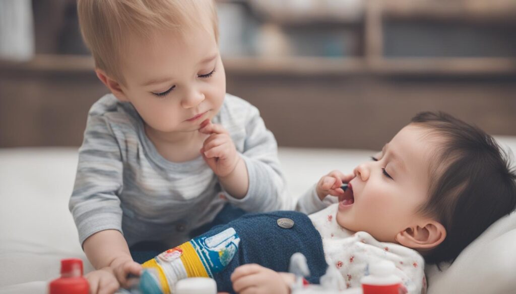 Vergiftungssymptome bei Kleinkindern