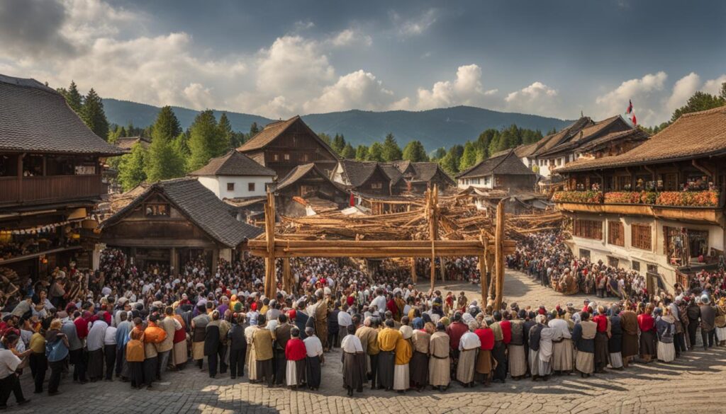 Ursprung Richtfest Brauch