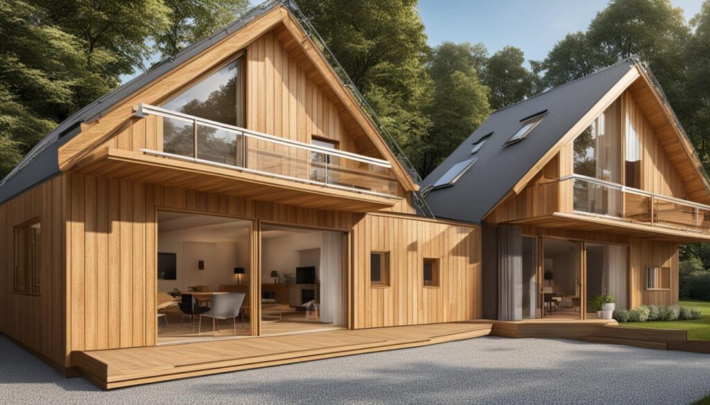 serielles Bauen mit Holz