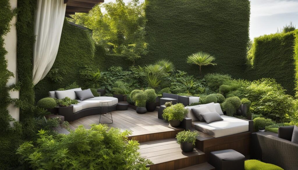Terrassenumrandung