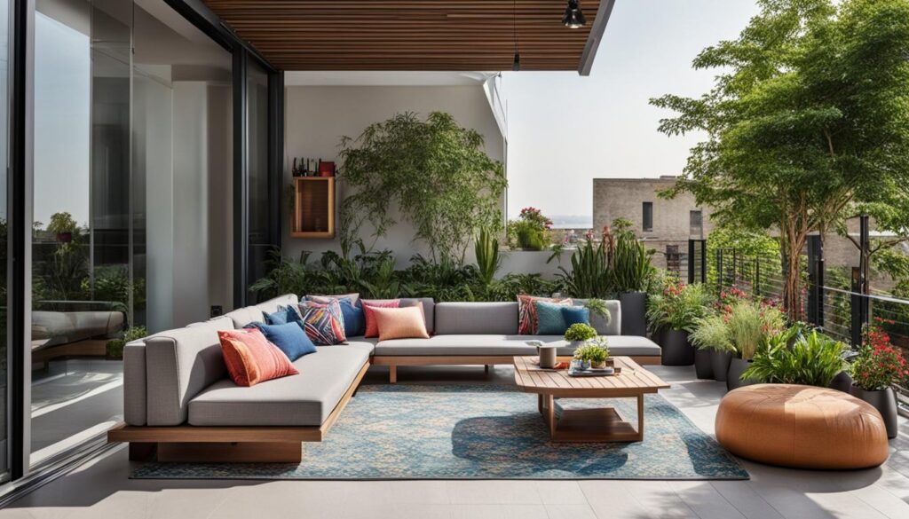 Möbel und Accessoires für Ihre Hochterrasse