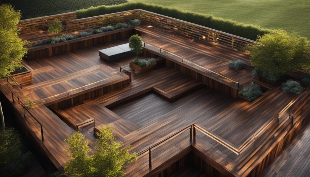 Holzterrasse