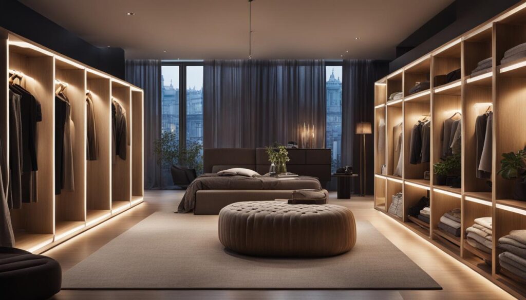 Beleuchtung Ankleidezimmer