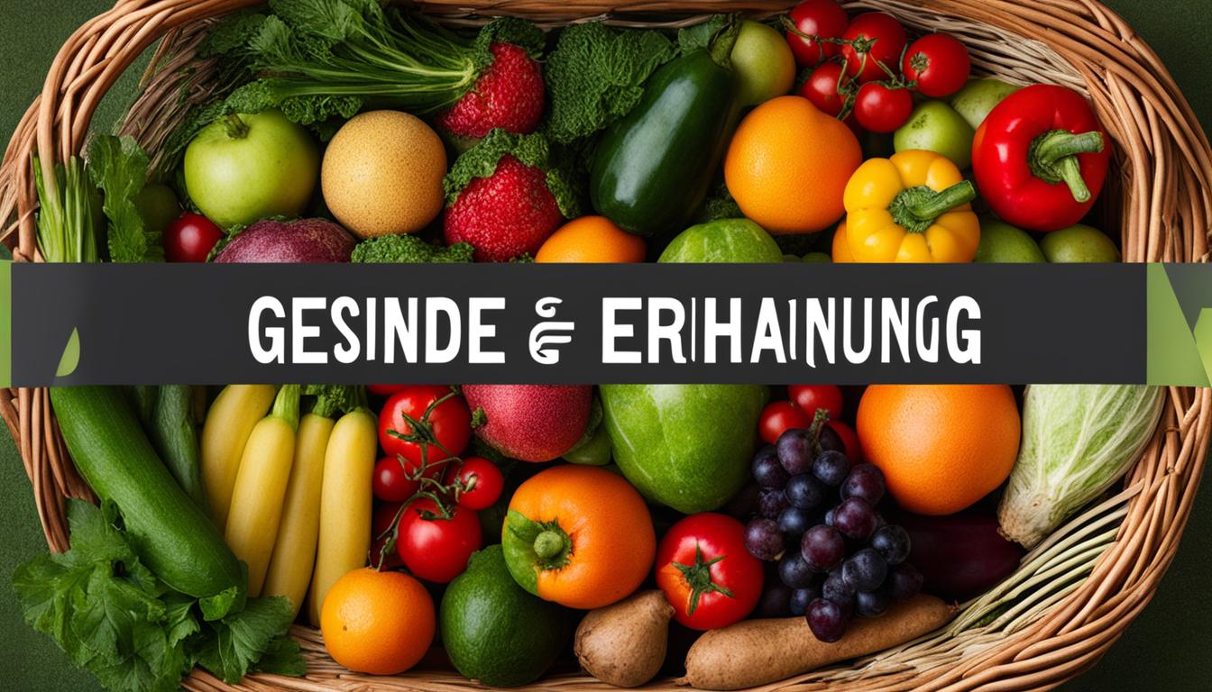 gesunde ernährung