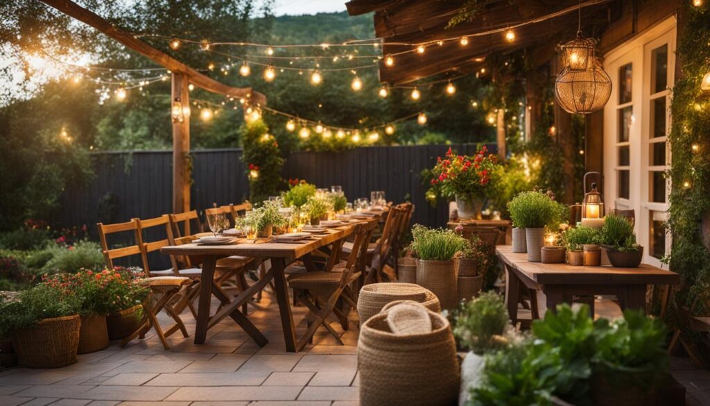 Landhausstil-Terrasse Landhausstil-Terrasse