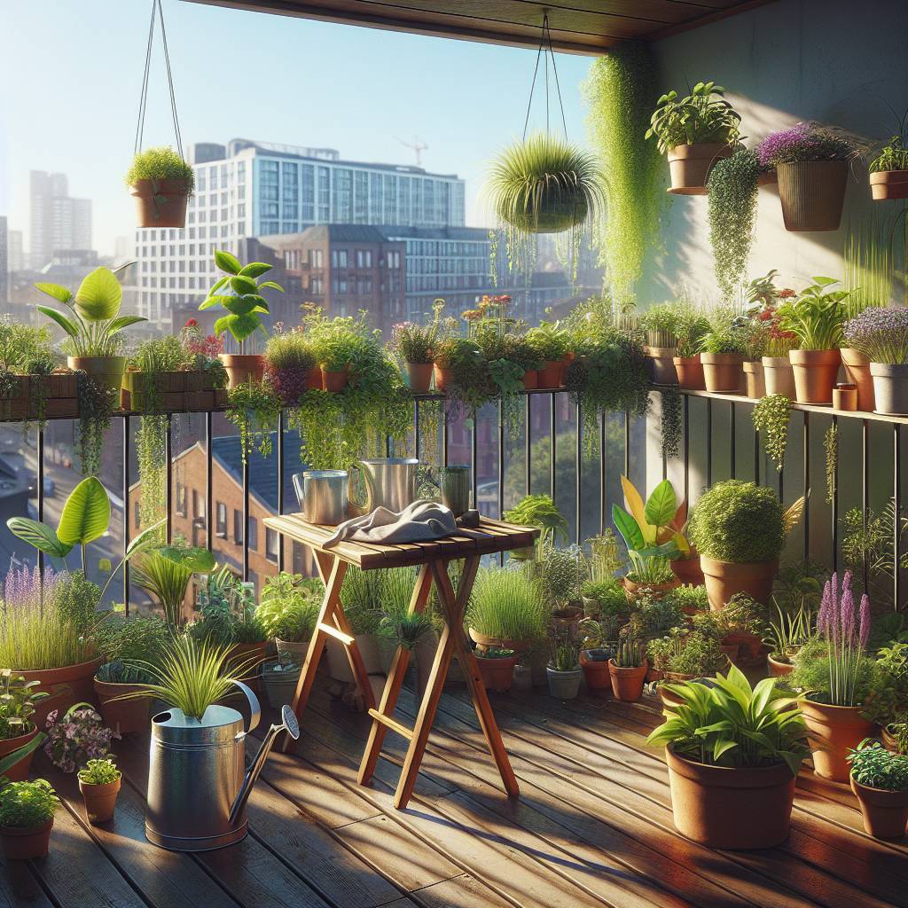 Unlock the Secrets to Success: beginner’s guide to urban gardening on balconies