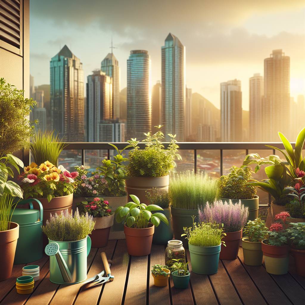 Unlock Success: Beginner’s Guide to Urban Gardening on Balconies