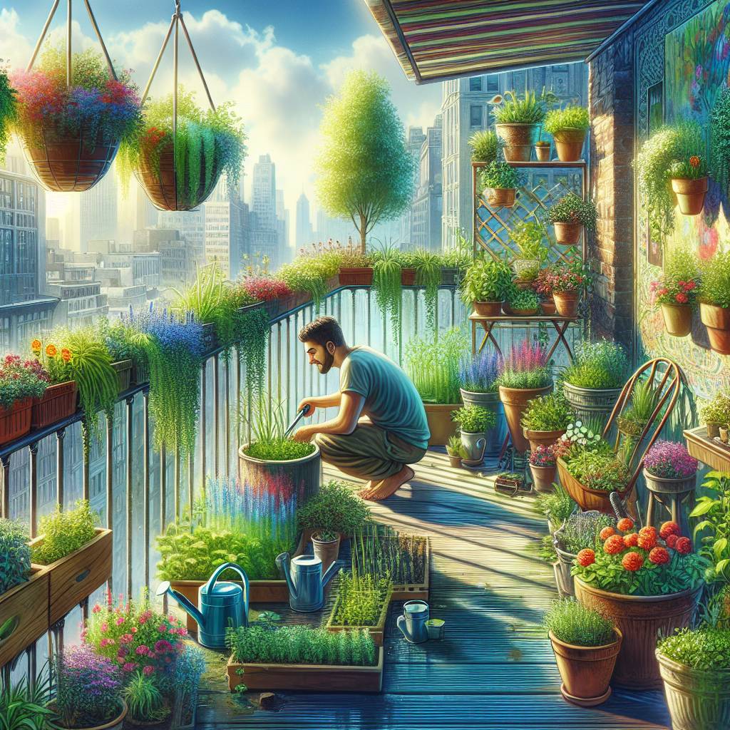 Urban Balcony Gardening: A Beginner’s Guide