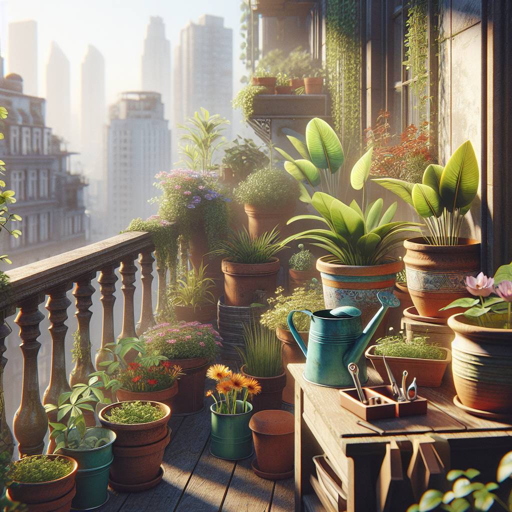 “Transform Your Balcony: Beginner’s Guide to Urban Gardening”